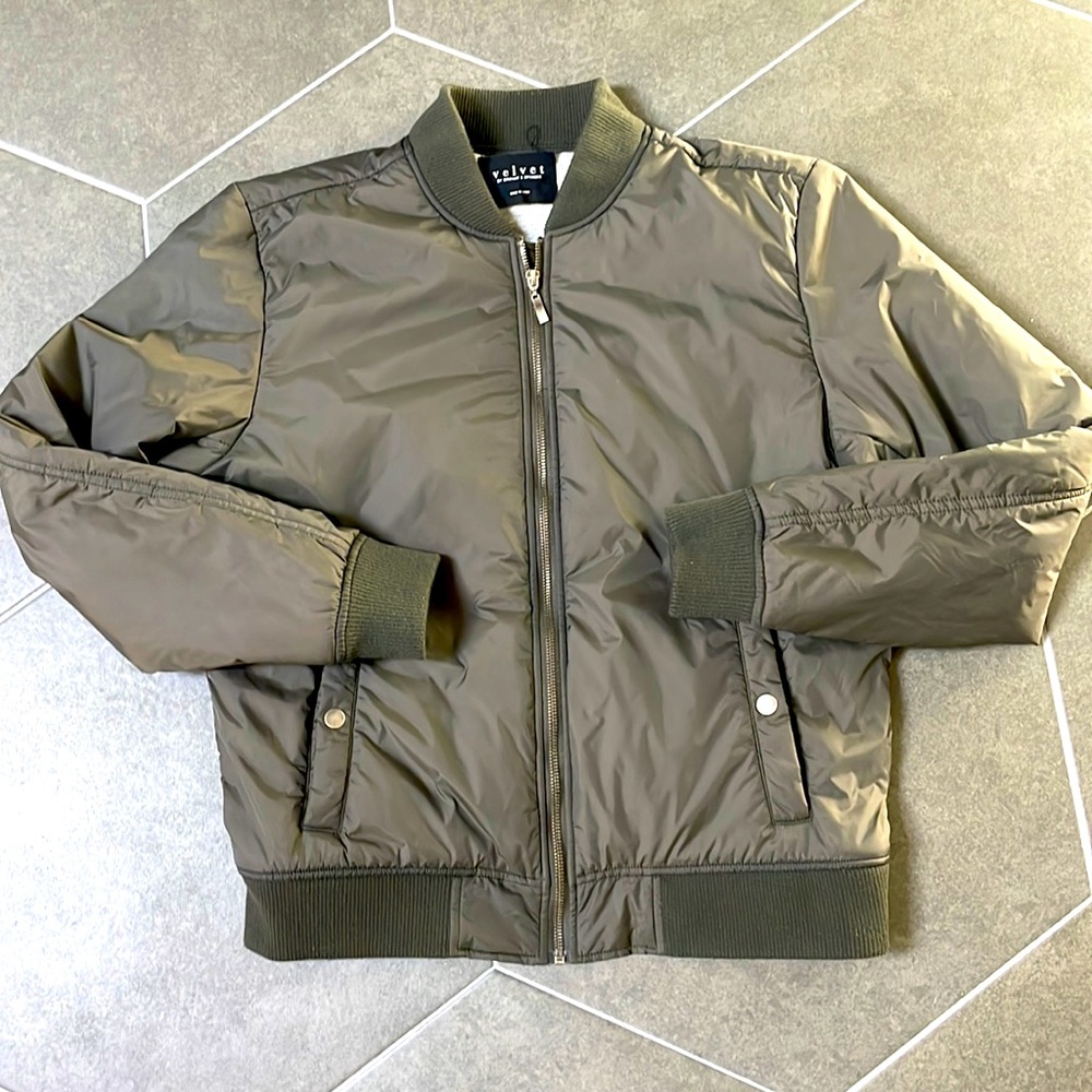 Velvet Mens Bomber Jacket M